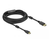 Delock cable activo de displayport 1.2 a hdmi 4k 60 hz 10 m