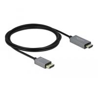 Cable DisplayPort 1.4 activo a HDMI de Delock 4K, 60 Hz (HDR), 2 m