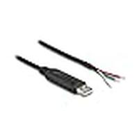 64242 Cable USB 2.0 Cables,USB A Plug 0.5m Negro Cu DELOCK