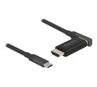 Delock cable adaptador usb type-c a hdmi 4k 60 hz magnético de 1,20 m