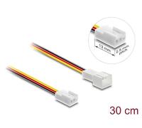 Cable extensión ventilador Delock 90870 3 pines 30 cm PVC multicolor