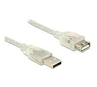 DELOCK 83885 - Cable USB 2.0, conector macho a a hembra, 5 m