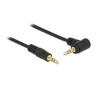 Delock cable audio jack 3.5mm 3 pin 3 metros negro