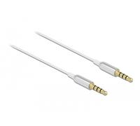 Delock cable conector estéreo de 3,5 mm 4 pines macho a macho ultra s