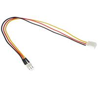 DeLock - Cable de alimentación para Ventilador (Conector de 3 Pines a Conector Hembra de 3 Pines, 30 cm)