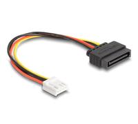 Delock cable de alimentación sata de 15 pines macho a 1 x floppy de 4