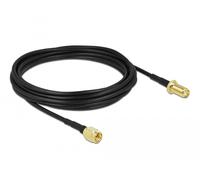 Delock cable de antena de macho sma a hembra sma lmr/cfd100 5 m low lo