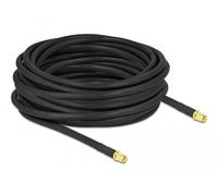 Delock cable de antena de sma macho a sma macho de lmr/cfd300 10 m low