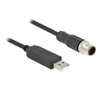 Delock cable de conexión serie m12 con chipset ftdi, usb 2.0 tipo-a m