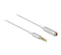 Delock cable de extensión de audio jack estéreo de 3,5 mm 4 pines ma