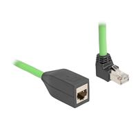 Delock cable de extensión de red rj45 cat.6a macho acodado hacia arri