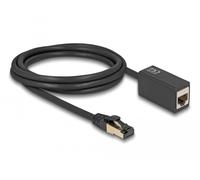 Delock cable de extensión de red rj45 macho a rj45 hembra cat.8.1 s/f
