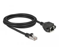 Delock cable de extensión de red s/ftp rj45 macho a rj45 hembra cat.6