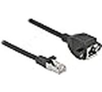 Delock cable de extensión de red s/ftp rj45 macho a rj45 hembra cat.6