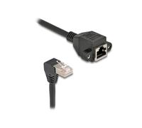 Delock cable de extensión de red s/ftp rj45 macho acodado 90° a rj45