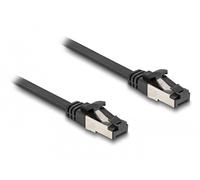 Delock cable de parcheo plano rj45 macho a macho cat.8.1 flexible 1 m