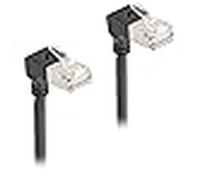 Delock cable de red rj45 cat.6a s/ftp slim 90° hacia abajo/acodado ha