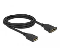87101 Cable DisplayPort Hembra, ambos lados DisplayPort 1.2 L: 2m DELOCK