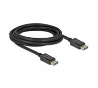 Delock Cable DisplayPort 10K 60 Hz 54 Gbps carcasa de plástico 3 m
