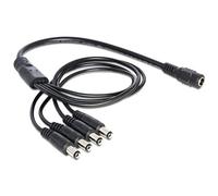 DeLOCK Cable Distribuidor DC 5,5 x 2,1 mm 1 x Hembra > 4 x Conectores