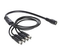 DeLOCK Cable Distribuidor DC 5,5 x 2,1 mm 1 x Hembra > 4 x Conectores