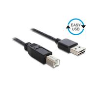 Delock cable easy-usb 2.0-a male usb 2.0-b male 1 m