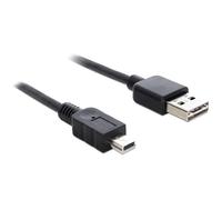 83365 Cable USB 2.0 chapado en oro 5m negro 24AWG,28AWG 480Mbps DELOCK