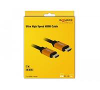 Delock cable hdmi 8k @ 60hz 48 gbps, 2,00 m de longitud, ultra hd2, 4k