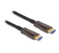 Delock cable hdmi óptico activo con blindaje metálico 8k 60 hz 10 m