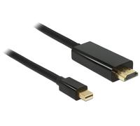 DeLOCK Cable Mini DisplayPort 1.1 Male to HDMI A plug (Full HD, 1920 x 1080 2 m