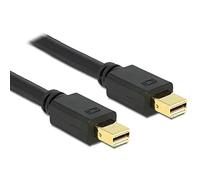 DeLOCK cable mini DisplayPort St > 0,5 m negro - 83472