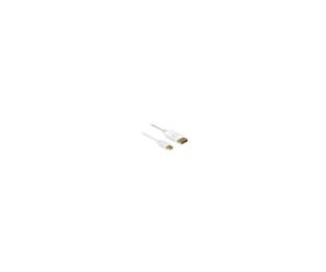 DELOCK CABLE MINI DISPLAYPORT ST > 1,0 M BLANCO...
