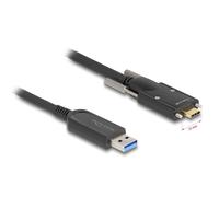 Delock cable óptico activo usb 10 gbps-a macho usb type-c macho con t