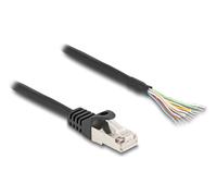 Delock cable rj50 macho a extremos abiertos s/ftp 1 m negro