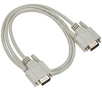DELOCK CABLE RS-232 SERIAL SUB-D9 MALE/MALE 1 M