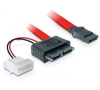 Delock cable sata slimline female + 2pin power > sata cable de sata 0,