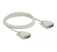 Delock Cable serie Sub-D15 macho a macho 3 m