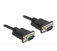 Delock cable serie rs-232 d-sub 9 macho a macho 5 m