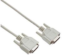 Delock Cable serie Sub-D15 macho a macho 3 m