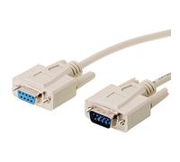 DELOCK 82984 - Cable serie, SUB-D 9, conector macho/conector hembra, 1 m