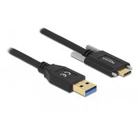 Delock cable superspeed usb (usb 3.2 gen 2) tipo-a macho a usb type-c
