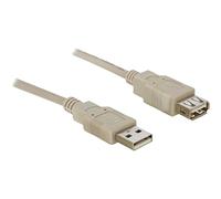 DELOCK 82240 - Cable USB 2.0, conector macho a a hembra, 3 m