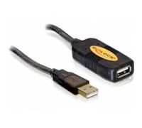 DeLOCK Cable USB 2.0 Macho/Hembra 5 m Negro