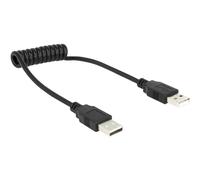 DeLOCK Cable USB 2.0 tipo A M/M 0,60 m Torsadé