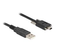 80478 Cable USB 2.0 USB A Macho,Mini USB-B Macho 1m Negro DELOCK