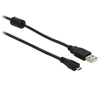 DELOCK 82335 - Cable USB 2.0, a macho a micro B, 2 m