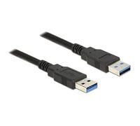 DeLOCK Cable USB 3.0 de Tipo A Macho > USB 3.0 Tipo A (Conector 2,0 m Negro