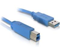 Delock cable usb3.0 a-b male/male 1m cable usb usb a usb b azul