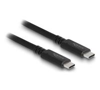 Delock cable usb4 40 gbps coaxial 1,2 m usb pd 3.1 extended power rang