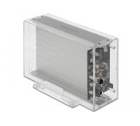 Delock carcasa doble externa para 2 x sata hdd de 3.5? con usb type-